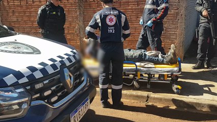 Homem é contido pela GM após "passear" em telhados dos vizinhos