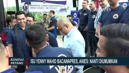 Soal Isu Yenny Wahid Jadi Bacawapres, Anies Baswedan: Nanti Diumumkan