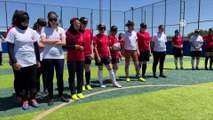 ERZURUM - Görme Engelliler Kadın Milli Futbol Takımı, şampiyonluk hedefiyle yola çıktı