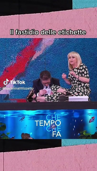 Sketch di Luciana Littizzetto a "Che tempo che fa"