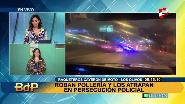 Persecución en Los Olivos: ladrones sufren aparatoso accidente tras asaltar pollería