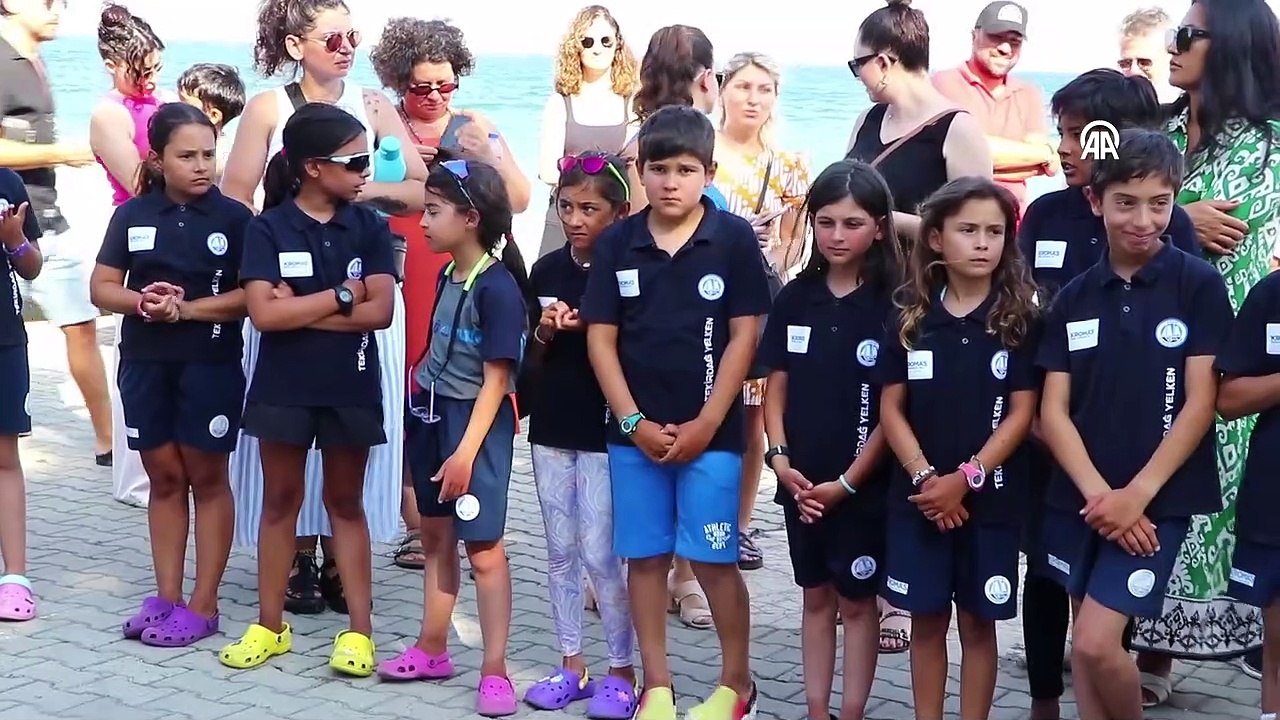 TEKİRDAĞ - 15 Temmuz Demokrasi ve Milli Birlik Günü Yelken Yarışları tamamlandı