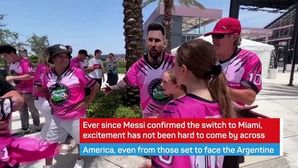 Lionel Messi – America awaits Argentine’s arrival
