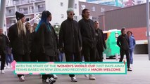 World Cup teams receive traditional Maori welcome in Auckland