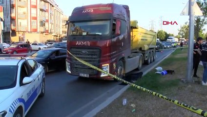 Il est mort en essayant d'allumer un barbecue à SULTANGAZİ, après avoir été renversé par un camion