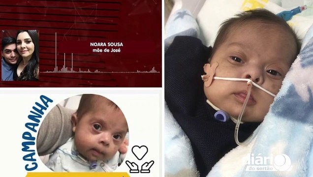 Desesperada, mãe faz apelo para realizar cirurgia de quase R$ 100 mil em bebê de São José de Piranhas