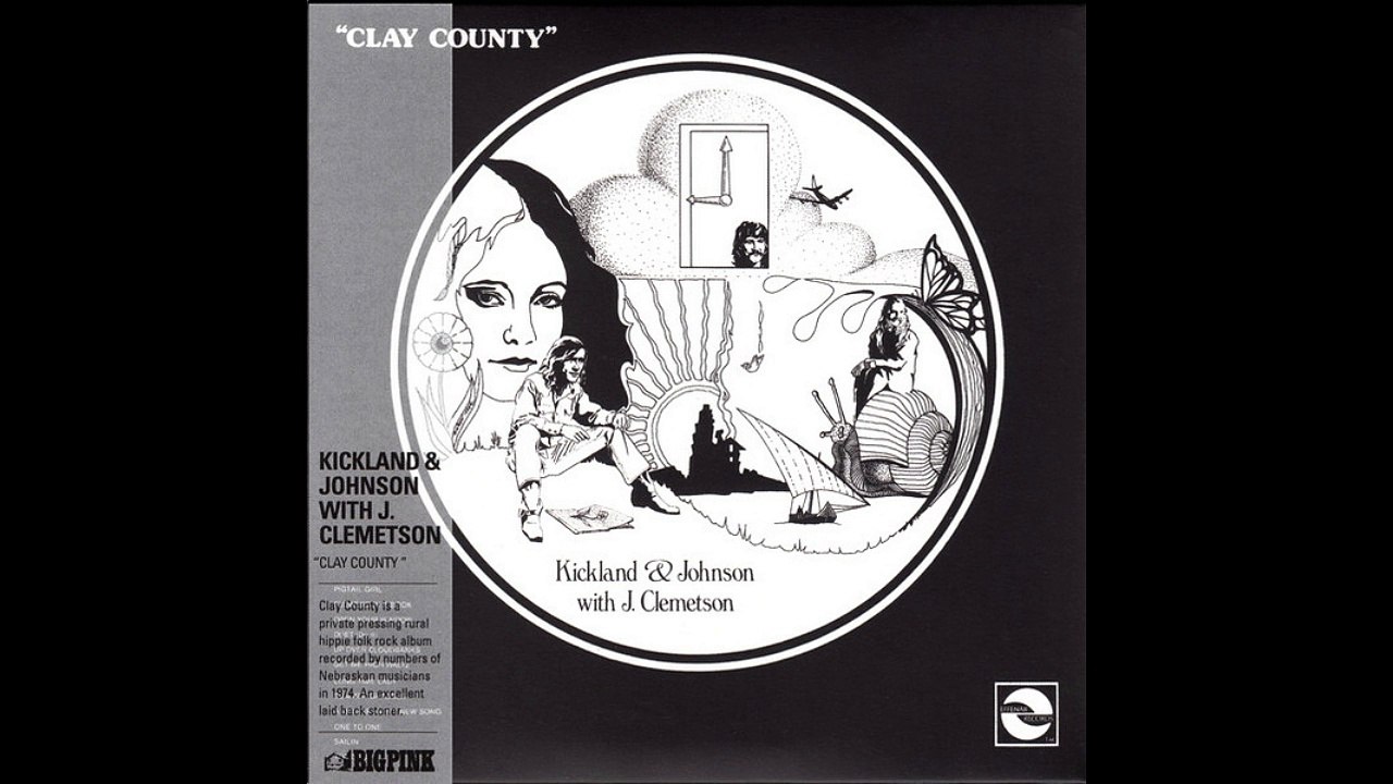Kickland & Johnson With J. Clemetson – Clay County,  Rock, Folk, World, & Country, Folk Rock 1974