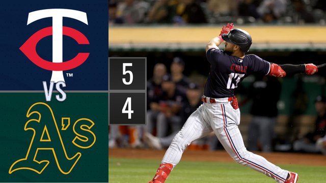 Resumen Mellizos de Minnesota vs Atléticos de Oakland | MLB 14-07-2023