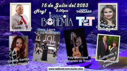 Sábados de Bohemia 15 de julio 2023