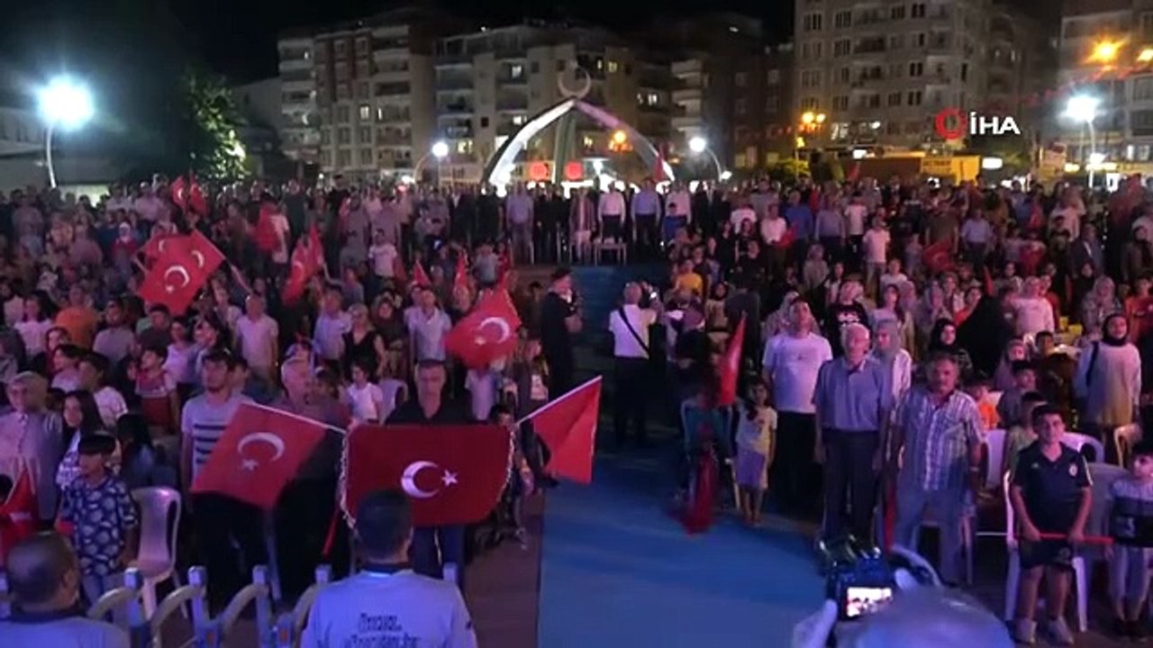 Siirt'te 15 Temmuz Demokrasi ve Milli Birlik Günü'nde etkinlikler düzenlendi