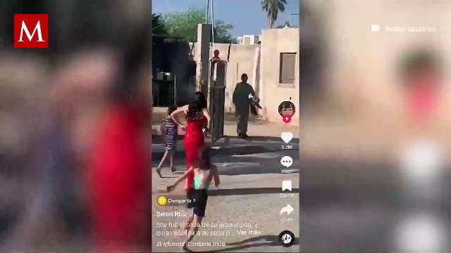 El día de su graduación, una joven visitó a su padre para agradecerle; el video se volvió viral