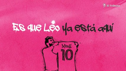 La versión de "Muchachos...", ahora para Messi