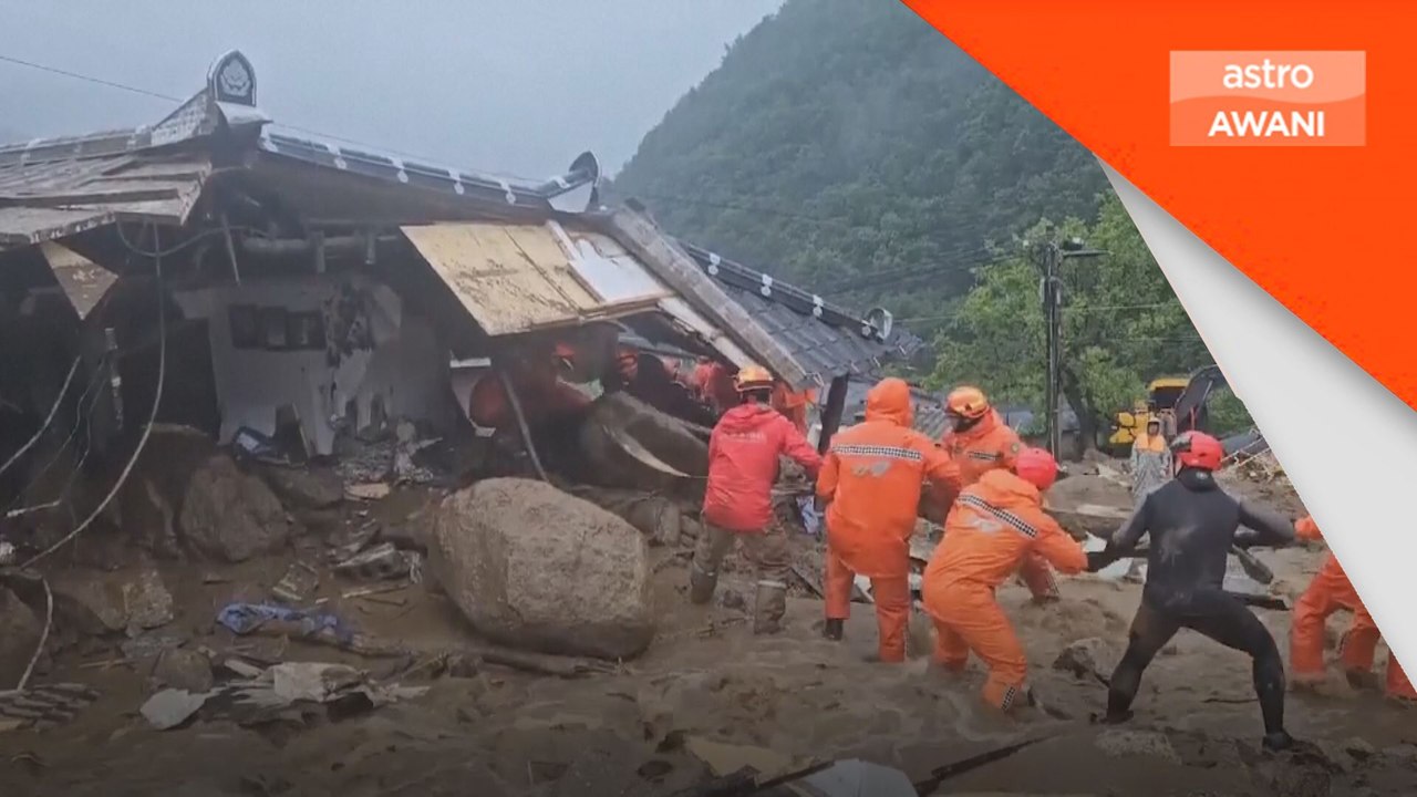 Banjir dan Tanah Runtuh di Korea Selatan: 26 Orang Maut, 10 Hilang