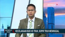 Kecelakaan Maut Bus Tabrak Truk di Jalur Pantura Probolinggo, Sopir Truk Tewas di Lokasi!