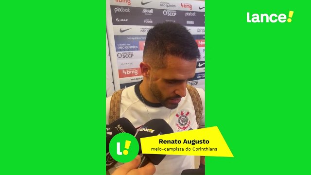 Renato Augusto fala sobre renovação com o Corinthians