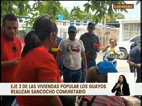 Carabobo | Voceros del Eje 3 de Los Guayos realizan Jornada Sancocho Comunitario para recuperación de espacios