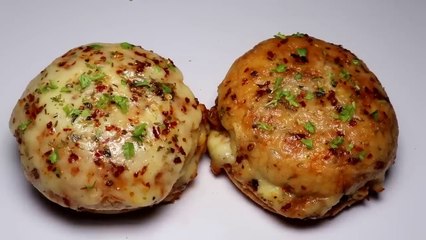 Pizza Burger Recipe | Easy Homemade Recipe