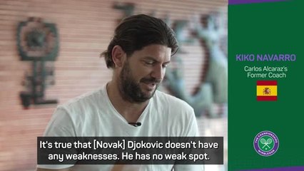 Alcaraz's former coach previews Wimbledon final