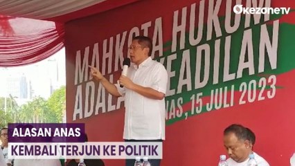 Alasan Anas Urbaningrum Kembali Terjun ke Politik Usai Bebas dari Penjara