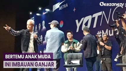 Bacapres Ganjar Pranowo Imbau Anak Muda Tidak Galau Hadapi Masa Depan