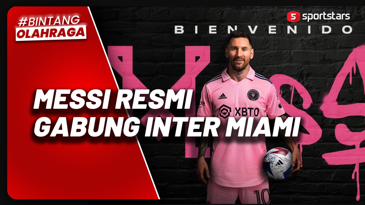Lionel Messi Resmi Diperkenalkan Inter Miami, Dikontrak Hingga 2025
