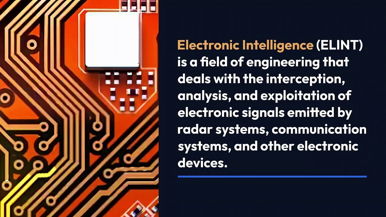 How a ELINT system works
