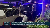 Razia Parkir Liar di Kawasan Senopati Jaksel, Sejumlah Mobil Langsung Diderek Petugas!