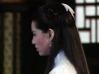 The Return of the Condor Heroes in slow motion 神鵰俠侶 李若彤版 小龍女冷漠回眸 Little Dragon Girl looks back indifferently
