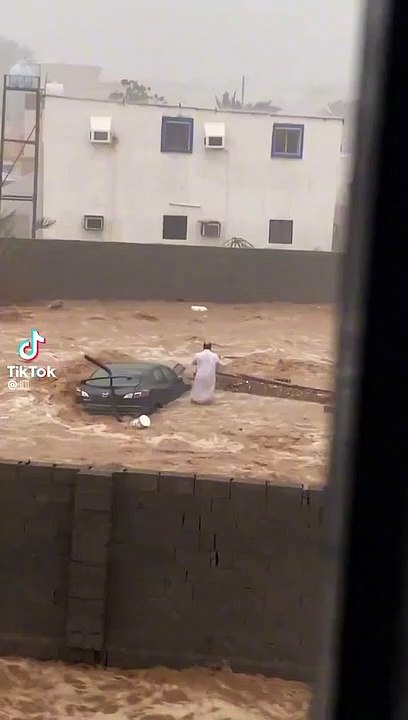 Praying in the rain