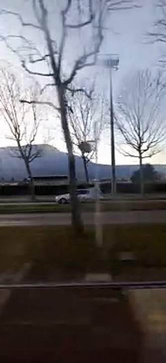 Grenoble - Tramway A Direction Fontaine la Poya #tramway #tag #france #grenoble #tram #frenchcity  (40)