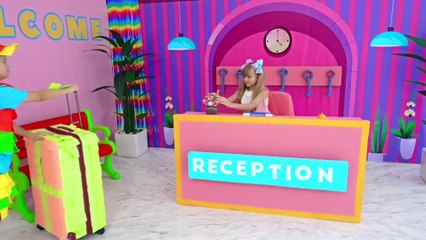 Kids Entertainment funny game play Roma and Diana