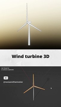 Solar-Wind Synergy: Harnessing 3D Wind Turbines for Maximum Energy Generation #windturbines #wind #turbines