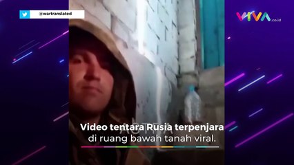 Tentara Rusia Terpenjara Tak Berdaya di Ruang Bawah Tanah
