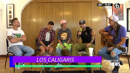 En Exclusiva: Los Caligaris en Amazon Music News