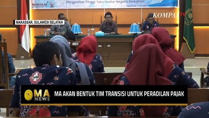 Mahkamah Agung akan Bentuk Tim Transisi untuk Peradilan Pajak - MA NEWS