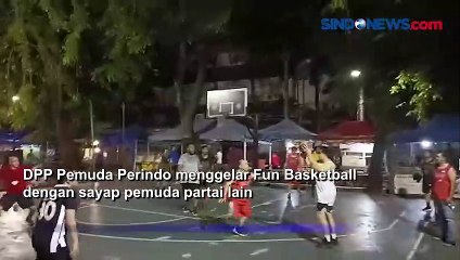 Fun Basketball DPP Pemuda Perindo, Ajang Silaturahmi dengan Sayap Pemuda Partai Lain