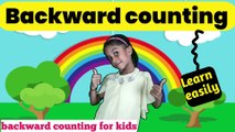 easy methods to teach backward counting, how to teach backward counting to kids,backward numbers