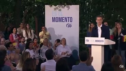 Feijóo arremete contra UPN y Esparza en Pamplona: "Me sorpenden, me critican más que a Sánchez"