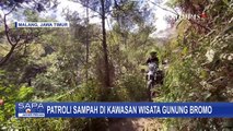 Gandeng Komunitas Motor Trail, Polres Probolinggo Lakukan Patroli Sampah di Gunung Bromo!