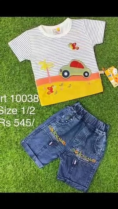 kids boy branded dress design ideas