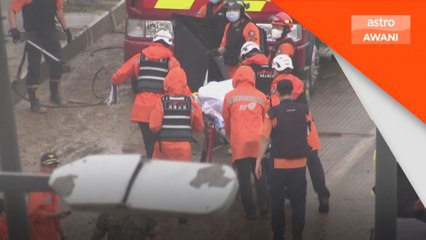 Banjir Korea: 7 mayat dibawa keluar dari terowong, 10 masih hilang
