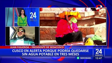Piden que se declare a Cusco en emergencia por posible desabastecimiento de agua potable