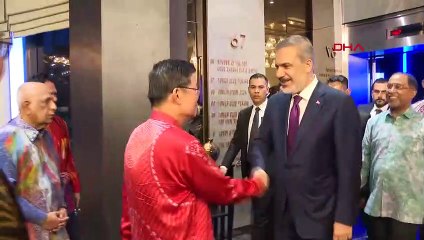 Le ministre des Affaires étrangères Hakan Fidan s'est rendu en Malaisie