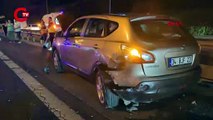 Kağıthane'de feci kaza: Arıza yapan otomobile çarpan motosiklet sürücüsü öldü