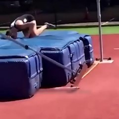 She hit her head in the pole