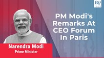PM Modi's Remarks at CEO Forum In Paris