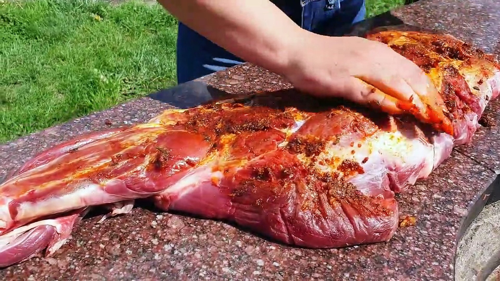 ⁣Мужчины хотят только ЭТО! 4 ЧАСА Прожарки Бараньей Ноги в Тандыре!