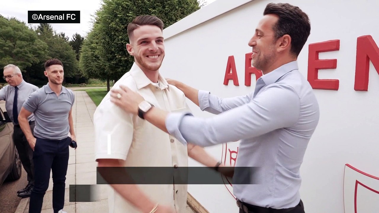 Arteta, ses ambitions, West Ham : les premiers mots de Declan Rice