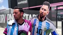 Inter Miami - Les fans attendent l'arrivée de Messi