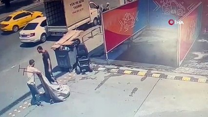 Gözlerini kırpmadan çaldılar!